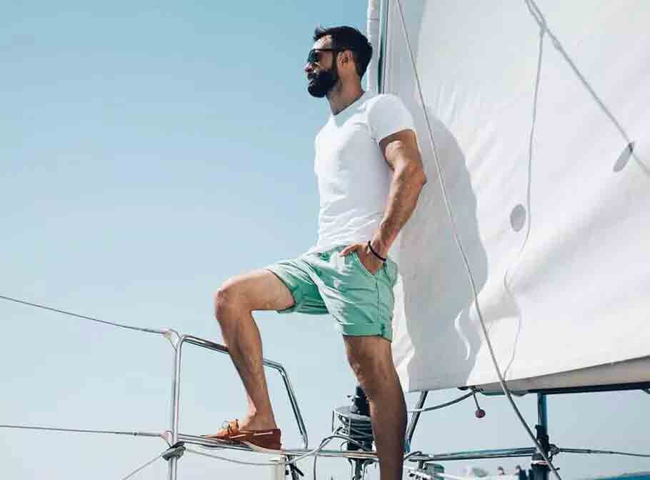 man on boat