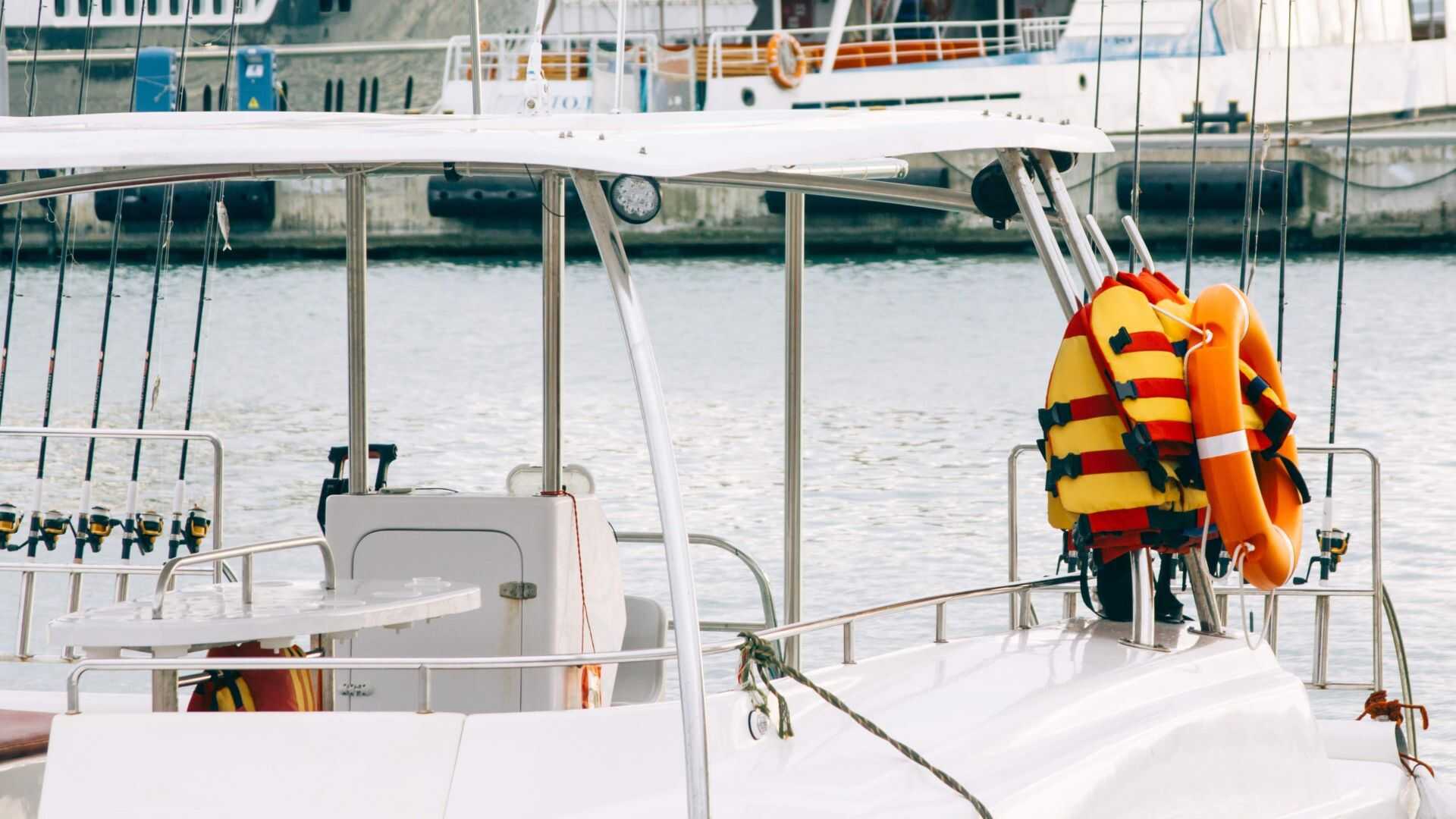 life jacket hamtpons yacht